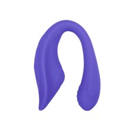 Vibrador Silicona Poseable con Control Remoto Evolved Anywhere Vibe Azul