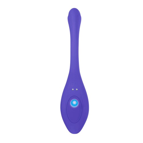 Vibrador Silicona Poseable con Control Remoto Evolved Anywhere Vibe Azul