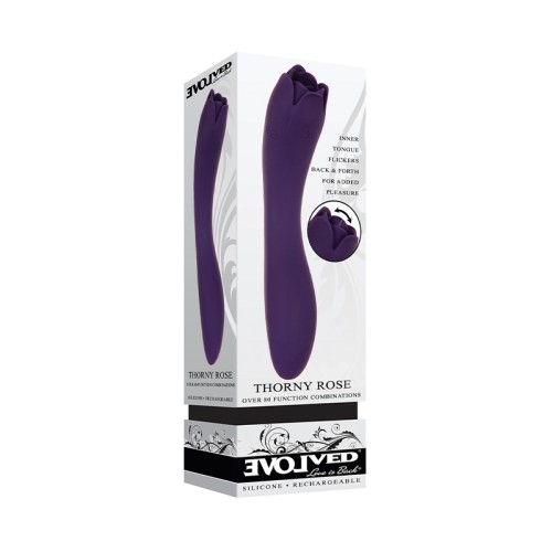 Evolved Thorny Rose Rechargeable Dual-Ended Vibrator