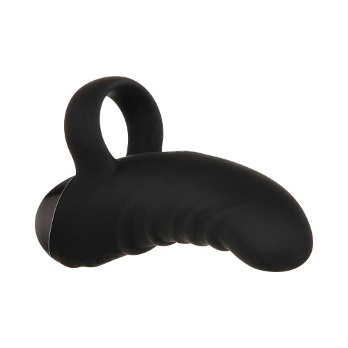 Vibrador de Dedo Recargable Evolved Hooked On You Negro