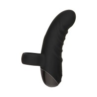 Evolved Hooked On You Rechargeable Finger Vibrator Black