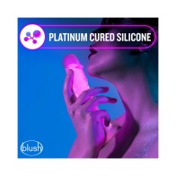 Neo Elite Glow in the Dark Viper 7 in. Dildo Neon Pink