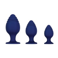 Evolved Get Your Groove On 3-Piece Silicone Anal Plug Set - Sensational Pleasure