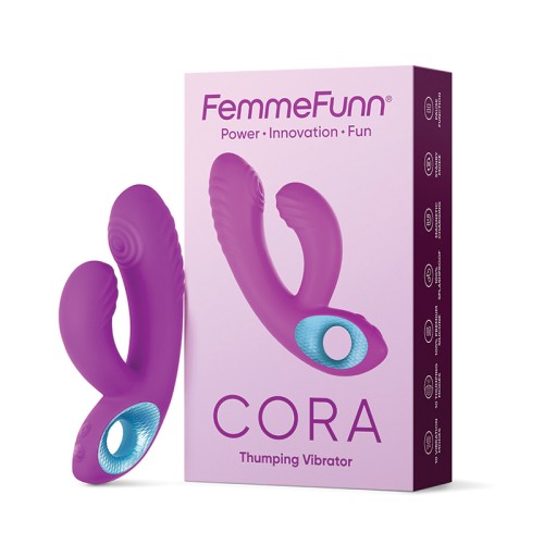 FemmeFunn Cora Vibrator for Unique Dual Stimulation