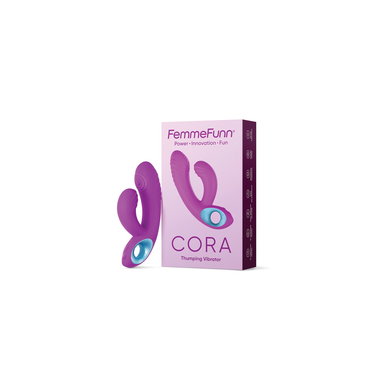 FemmeFunn Cora Vibrator for Unique Dual Stimulation