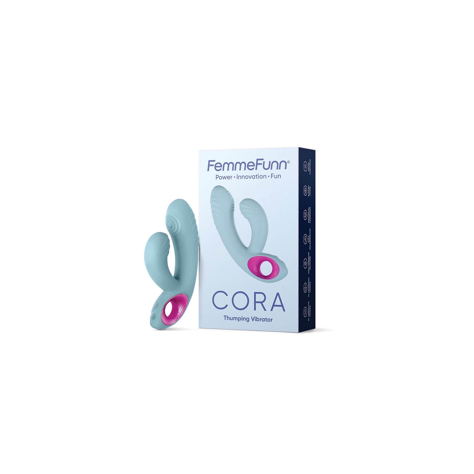 FemmeFunn Cora Dual Stimulation Vibrator