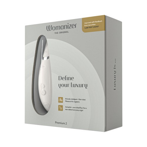 Womanizer Premium 2 Silicone Clitoral Stimulator