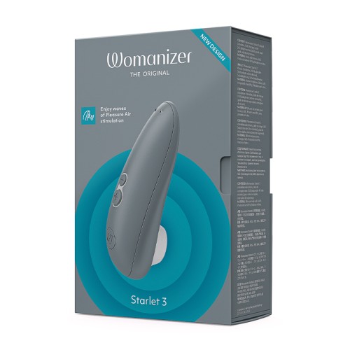 Womanizer Starlet 3 Rechargeable Silicone Clitoral Stimulator Gray