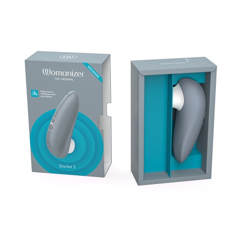 Womanizer Starlet 3 Rechargeable Silicone Clitoral Stimulator Gray