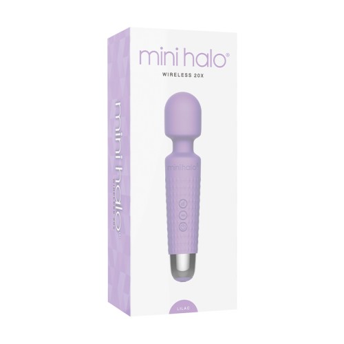 Mini Halo Wireless Wand with 20 Vibration Patterns