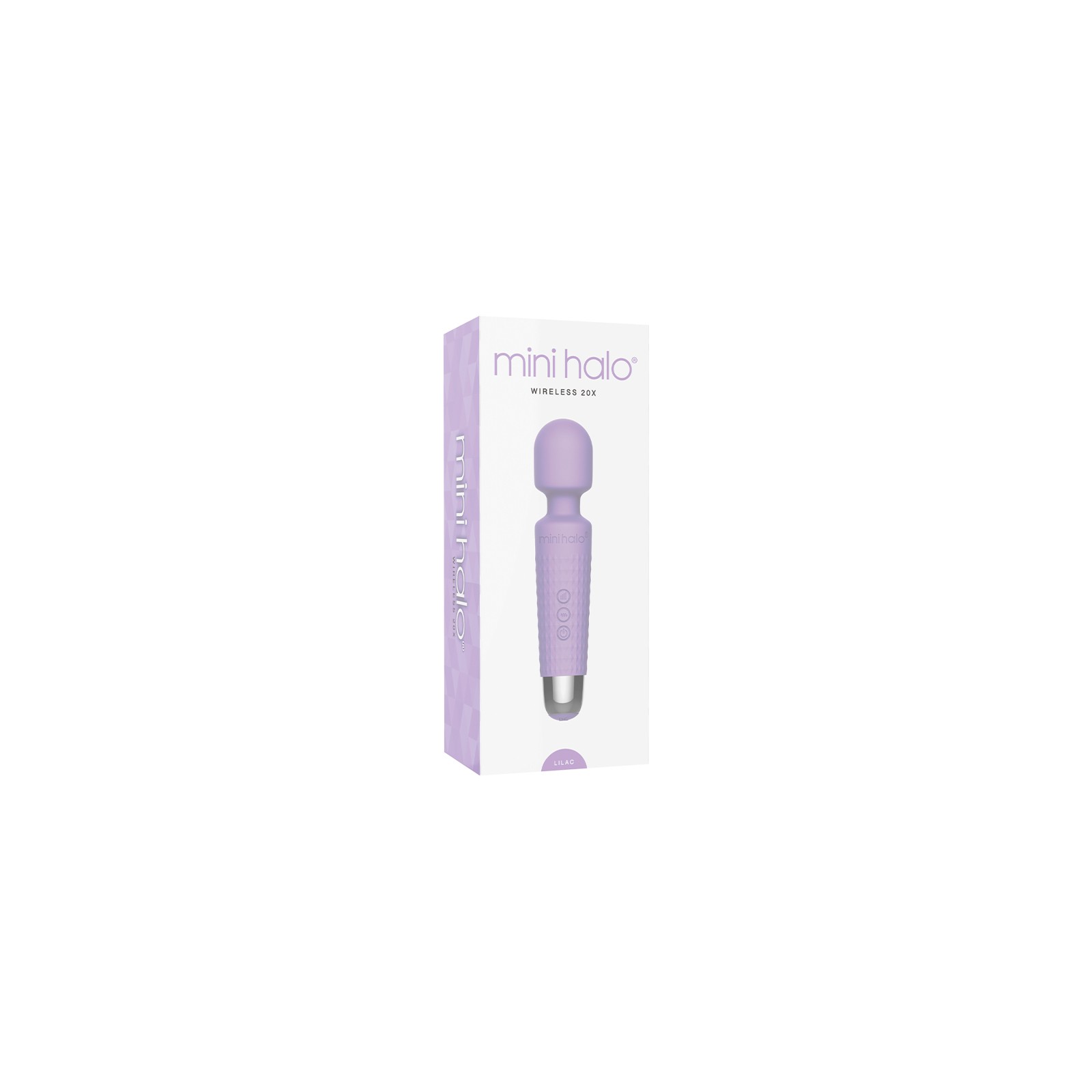 Mini Halo Wireless Wand with 20 Vibration Patterns