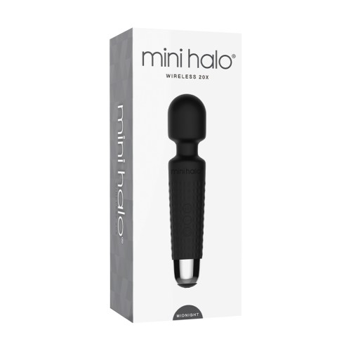 Mini Halo Varita Inalámbrica 20X Vibrador de Silicona