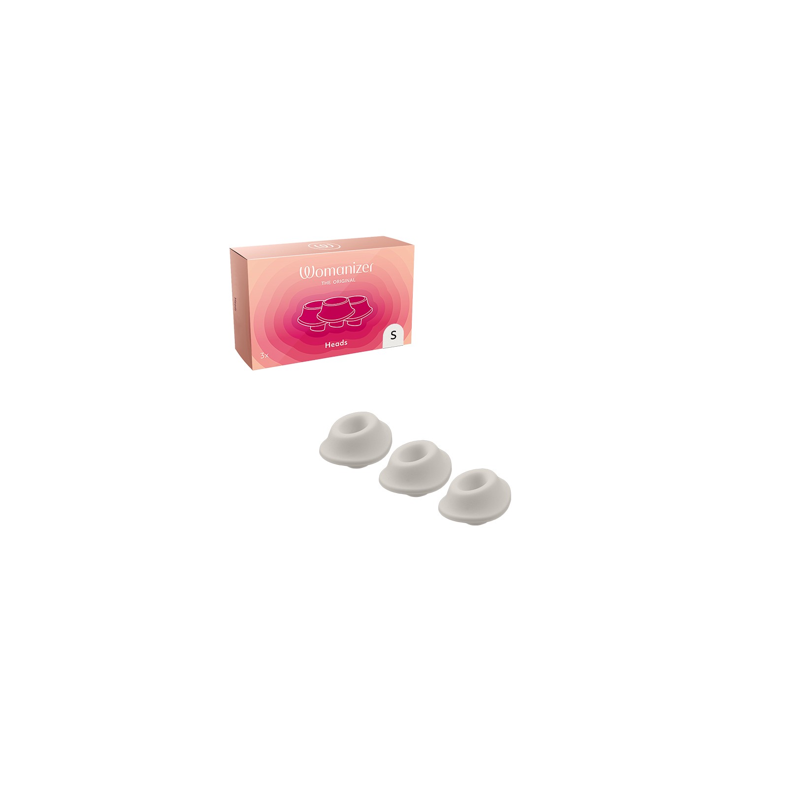 Womanizer Type A Replacement Stimulation Heads - 3-Pack for Enhanced Pleasure