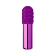 Le Wand Chrome Bullet Vibrador Cereza Oscura