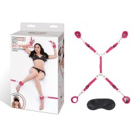 Conjunto de Restricción Lux Fetish 7 Piezas