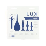 Lux Active Kit de Entrenamiento de Plug Anal de 7 Piezas