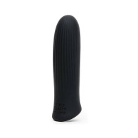 Vibrador Bullet Silicona Recargable Fifty Shades of Grey Negro