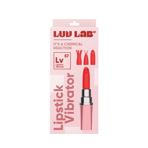 Luv Inc Lv57 Lipstick Vibrator with Attachments