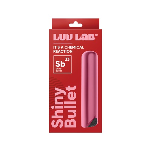 Rechargeable Shiny Bullet Vibrator Light Pink