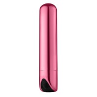 Vibrador Mini Bullet Recargable Rosa Claro