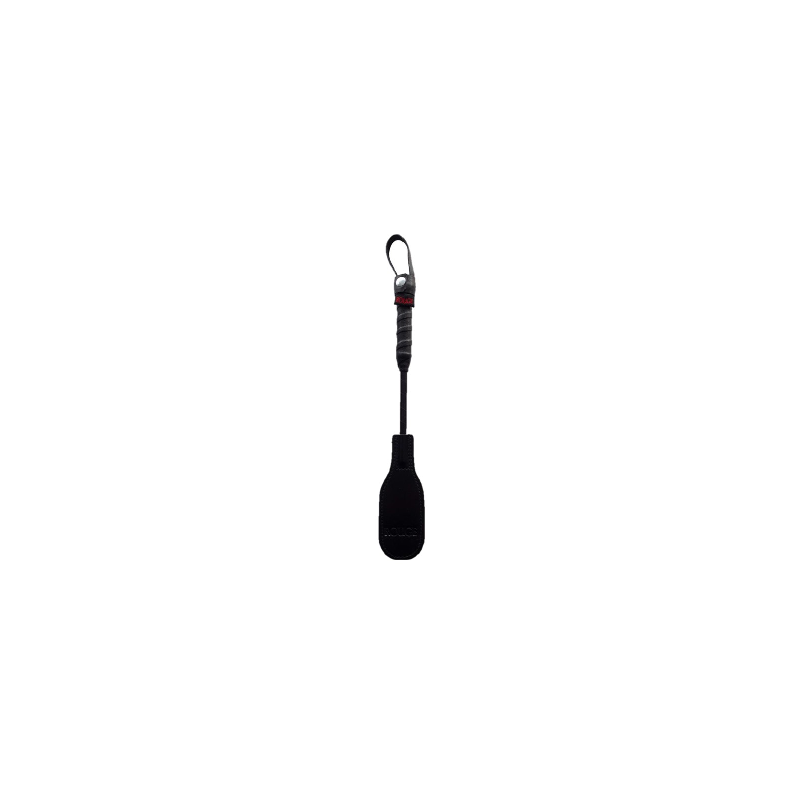 Paddle Oval Mini Rouge de 10 in Negro - Perfecto para Azotar