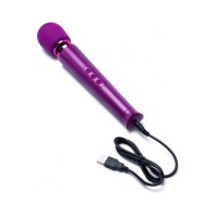 Le Wand Petite Rechargeable Massager Dark Cherry - Best Wand Vibrator