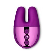 Le Wand Chrome Double Vibe Rechargeable Mini Vibrator