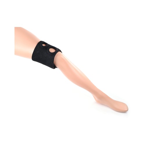 Arnés Strap-On de Muslo para Doble Penetración Sportsheets Negro