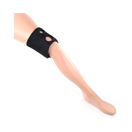 Arnés Strap-On de Muslo para Doble Penetración Sportsheets Negro