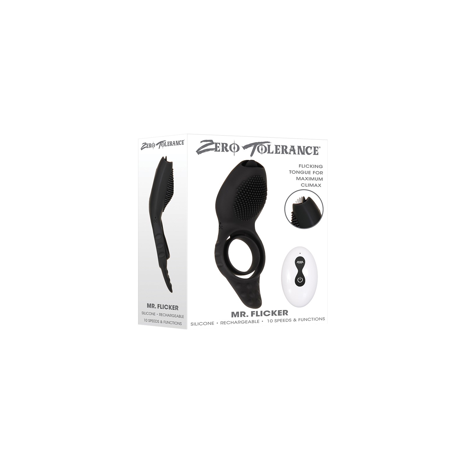 Anillo Vibrador Control Remoto Mr. Flicker de Zero Tolerance