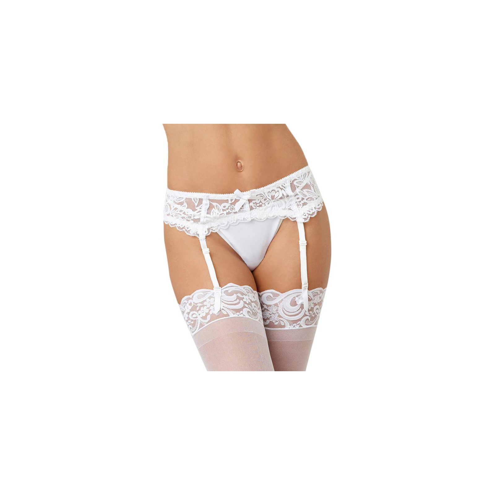 Dreamgirl Sexy Scalloped Lace Garter Belt