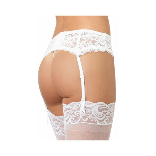 Dreamgirl Sexy Scalloped Lace Garter Belt