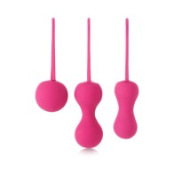 Je Joue Ami Kegel Set Fuchsia - Strength Training for Pelvic Health