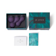 Je Joue Ami 3-Piece Silicone Kegel Set - Purple - Enhance Your Pelvic Fitness