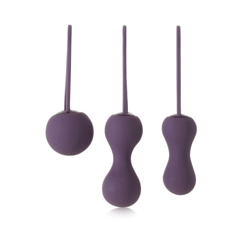 Je Joue Ami 3-Piece Silicone Kegel Set - Purple - Enhance Your Pelvic Fitness