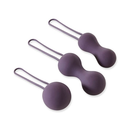 Je Joue Ami 3-Piece Silicone Kegel Set - Purple - Enhance Your Pelvic Fitness