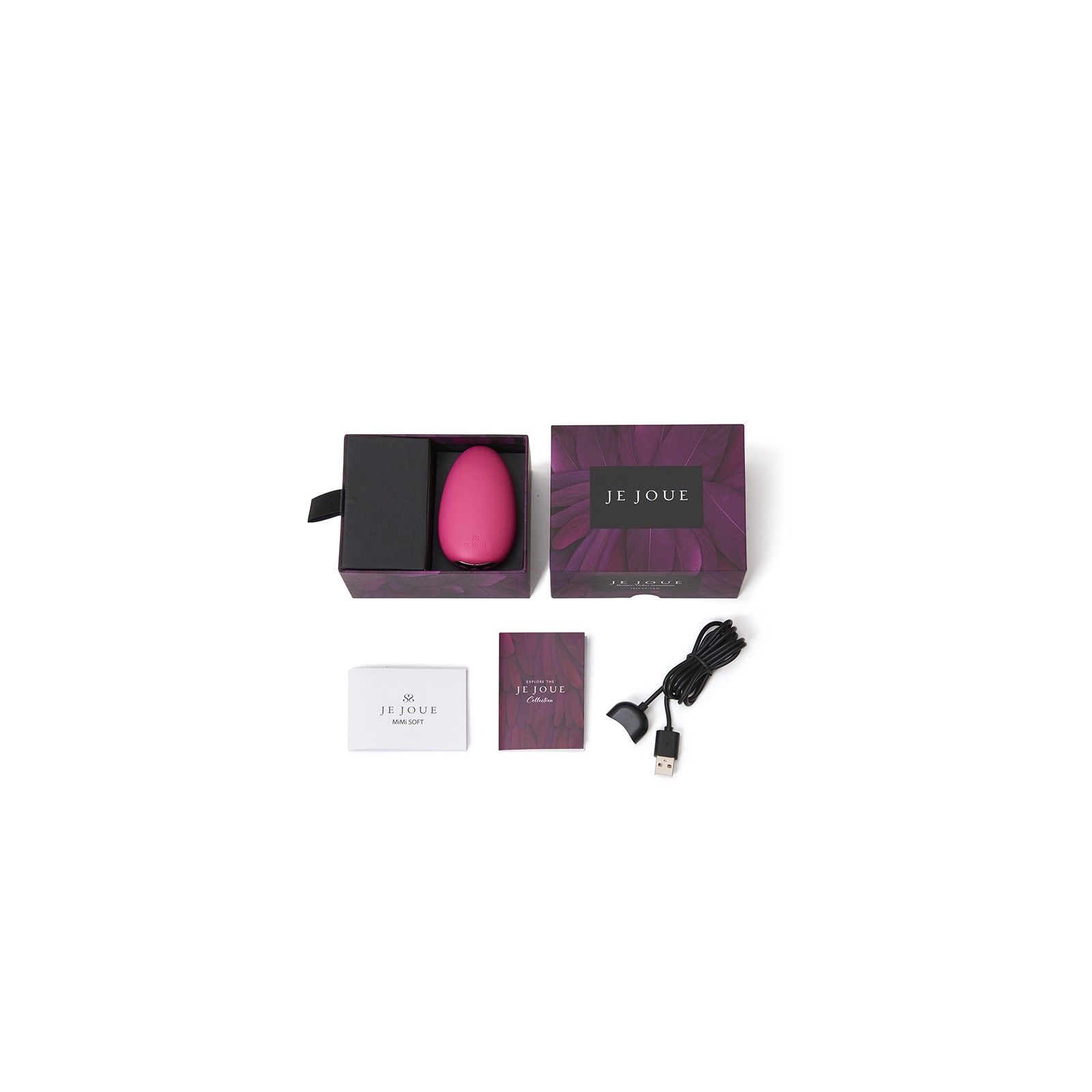 Je Joue Mimi Soft Rechargeable Clitoral Vibrator Fuchsia