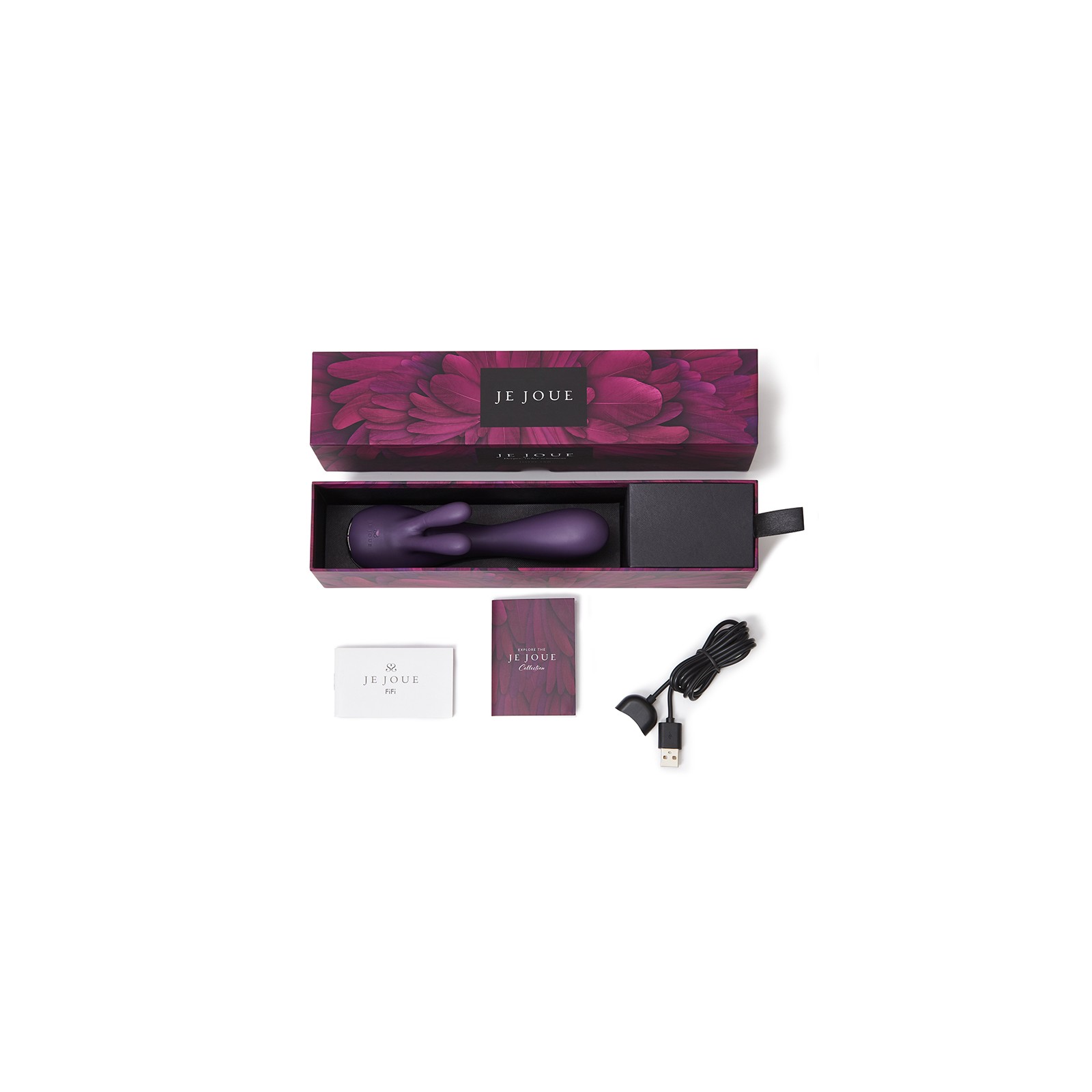 Je Joue Fifi Rechargeable Rabbit Vibrator in Purple