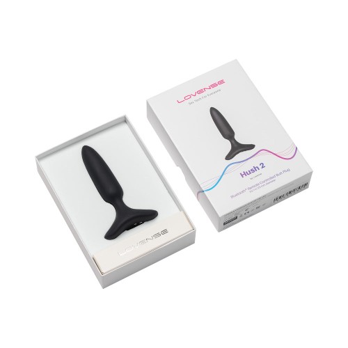 Lovense Hush 2 Vibrating Butt Plug - Powerful Remote Control