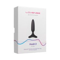 Lovense Hush 2 Vibrating Butt Plug - Powerful Remote Control