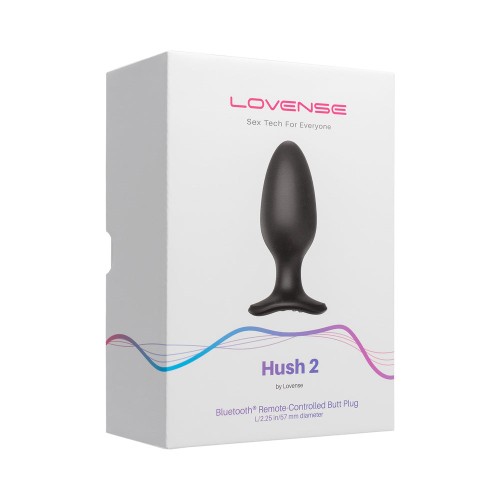 Lovense Hush 2 - Bluetooth Remote-Controlled Vibrating Butt Plug