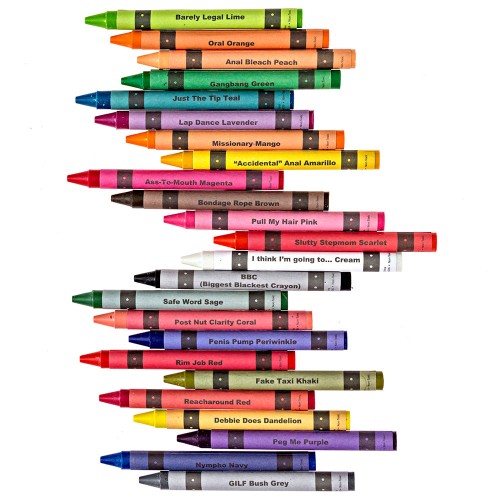 Crayones Ofensivos Pack de Humor Adulto