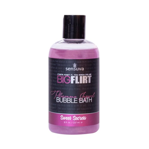 Sensuva Big Flirt Pheromone Bubble Bath 8oz