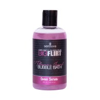 Sensuva Big Flirt Baño de Espuma con Pheromonas 8oz