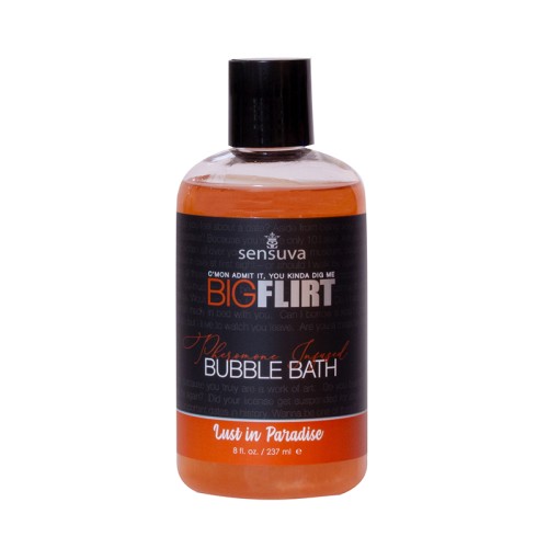 Sensuva Big Flirt Pheromone Bubble Bath - 8 oz