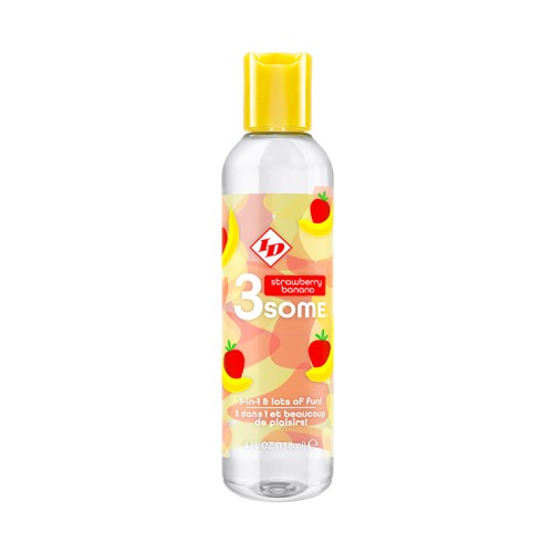 ID 3some Water-Based Lube Strawberry Banana