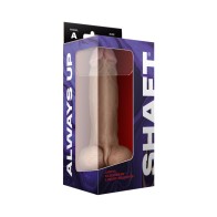 Dildo de Silicona de Densidad Doble Modelo A 9.5 Pulgadas