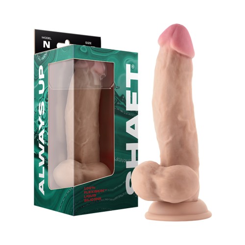 Shaft Modelo N: Dildo de Silicona Doble Densidad de 8.5 Pulgadas