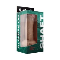 Shaft Modelo N: Dildo de Silicona Doble Densidad de 8.5 Pulgadas