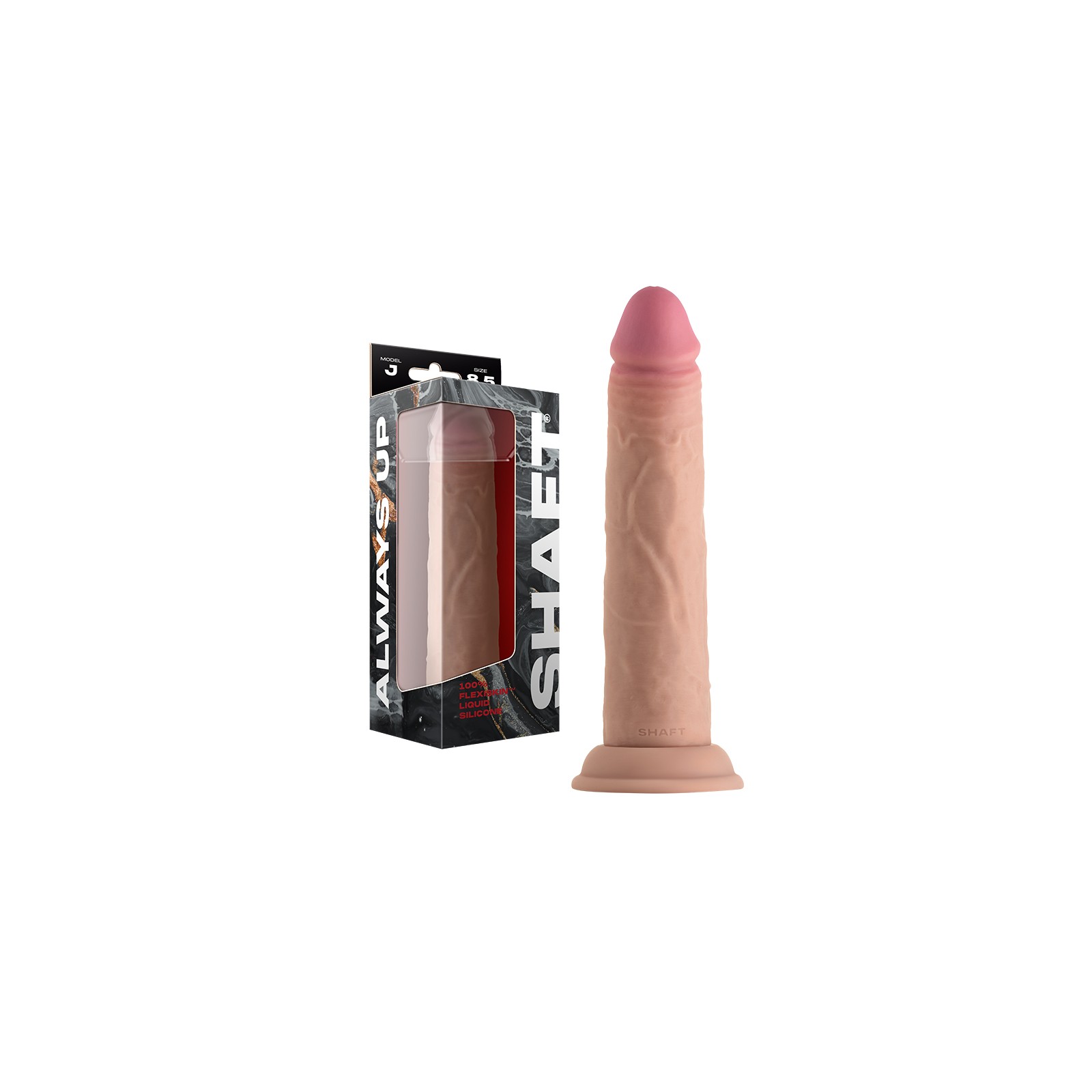 Shaft Modelo J Dildo de Silicona Dual Density